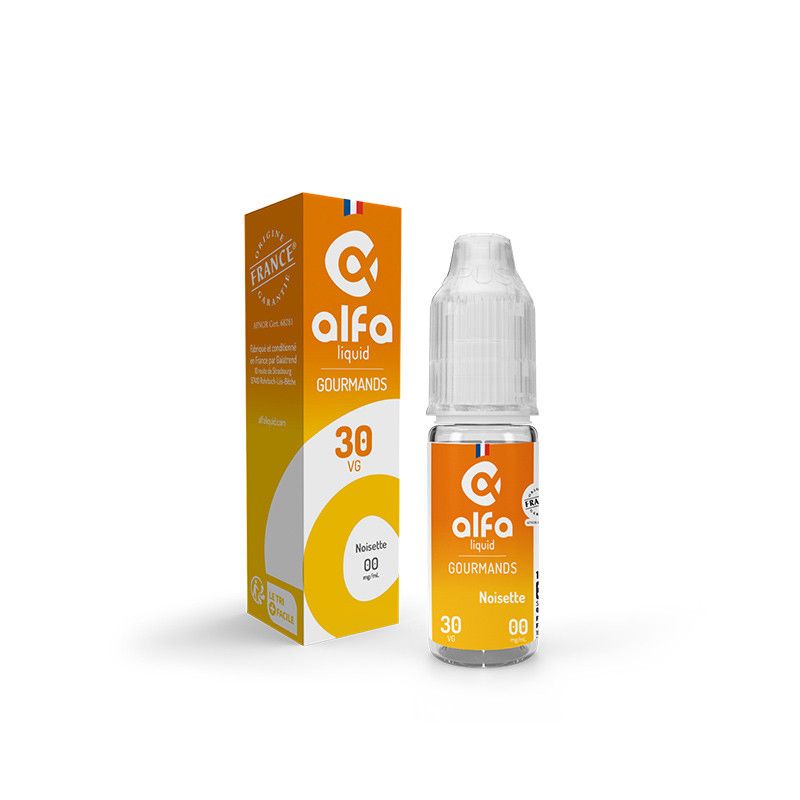 Noisette 10ml par 5 - Alfaliquid Noisette 10ml par 5 - Alfaliquid - Viking Vape