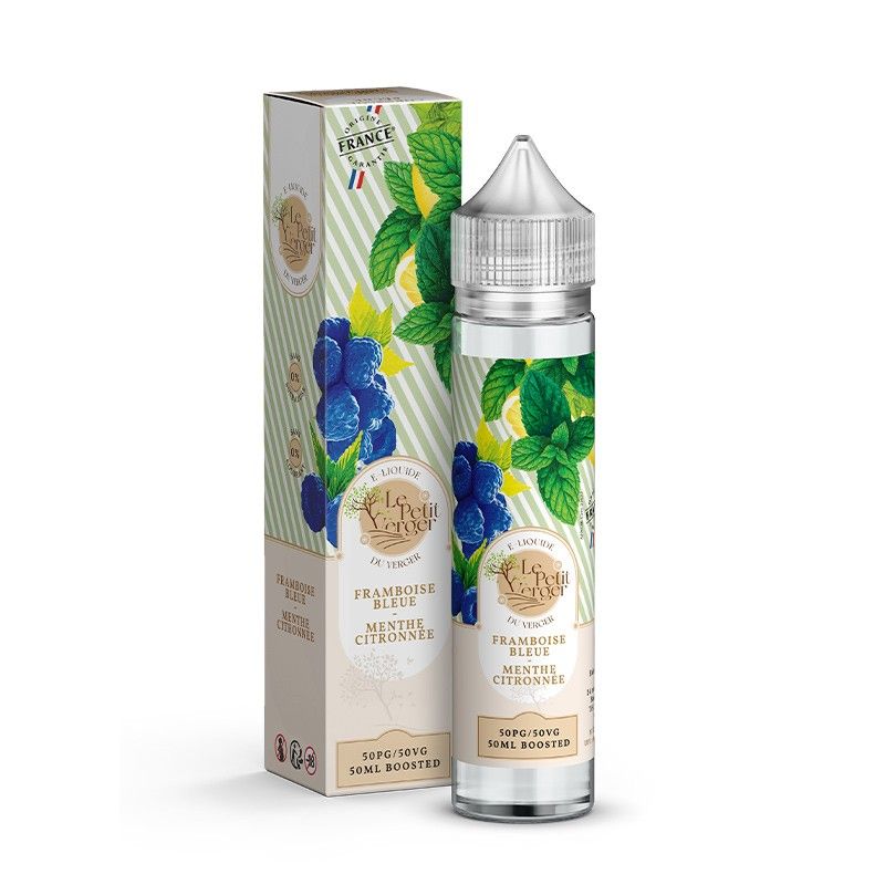 Framboise Bleue Menthe Citronnée 50ml - Le Petit Verger - Savourea - 0mg - Viking Vape