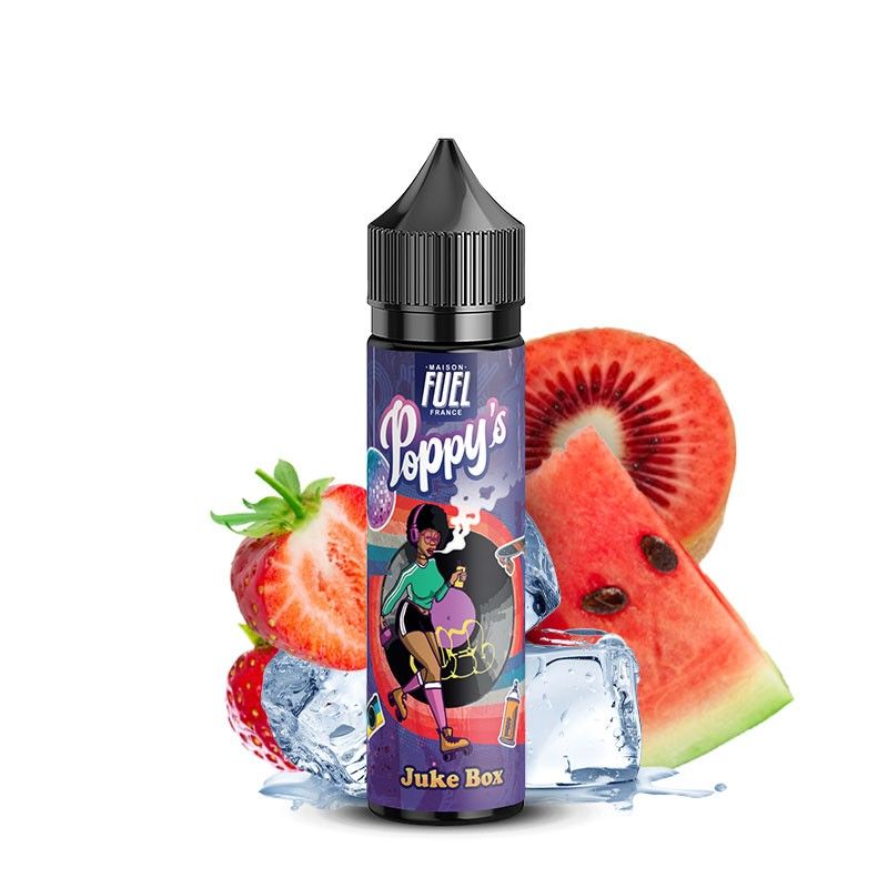 Juke Box 50ml Poppy's 0mg Juke Box 50ml Poppy's 0mg - Viking Vape