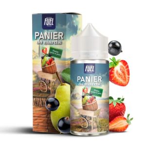 Fraise Cassis et Poire 100ml - Panier du marché - 0mg - Viking Vape