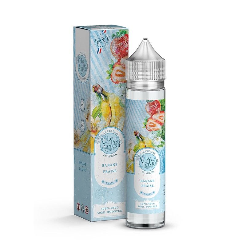 Banane Fraise 50ml - Le Petit Verger Frais - Savourea - 0mg Banane Fraise 50ml - Le Petit Verger Frais - Savourea - 0mg - Viking Vape