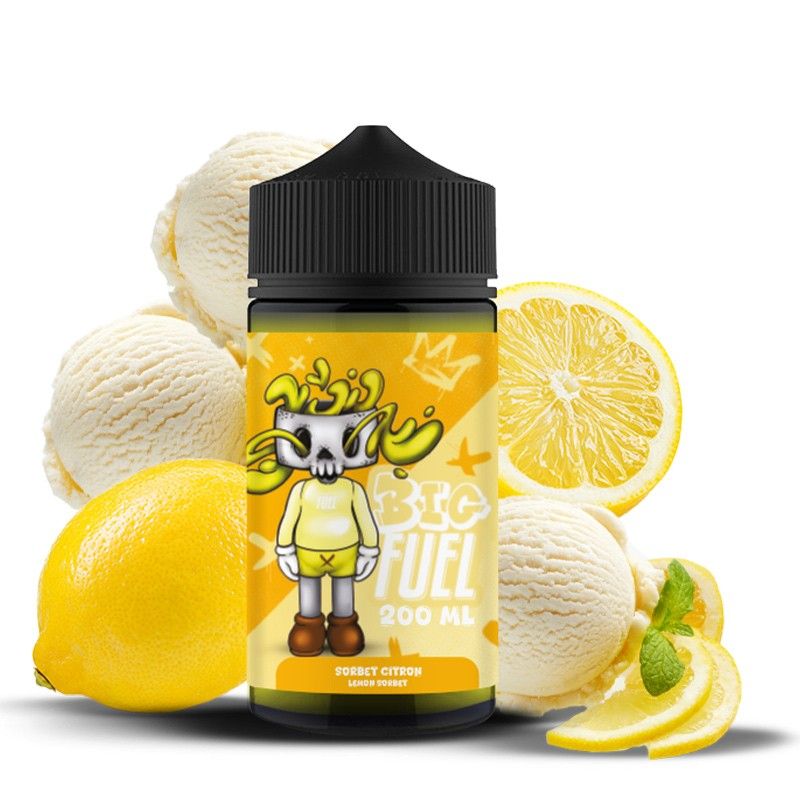 Sorbet Citron 200ml 0mg BIG FUEL - Maison Fuel Sorbet Citron 200ml 0mg BIG FUEL - Maison Fuel - Viking Vape