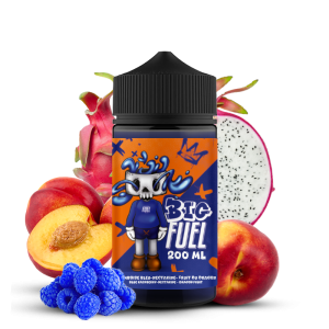 Framboise bleue, Nectarine, Fruit du Dragon 200ml 0mg BIG FUEL - Maison Fuel - Viking Vape