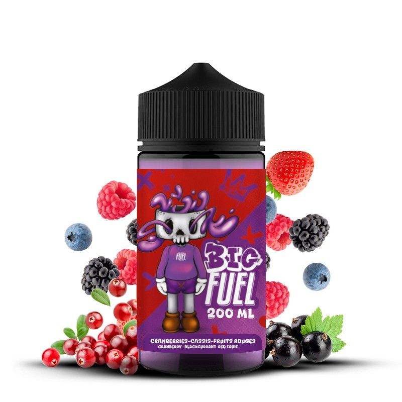 Cranberries, Cassis, Fruits rouges 200ml 0mg BIG FUEL - Maison Fuel Cranberries, Cassis, Fruits rouges 200ml 0mg BIG FUEL - Maison Fuel - Viking Vape
