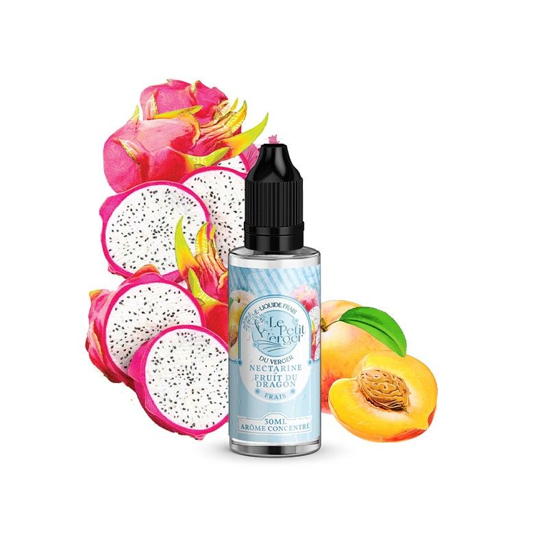 Concentré Nectarine Fruit du Dragon 30ml - Le Petit Verger Frais - Savourea - Viking Vape
