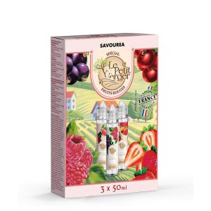 Pack 3x50ml - 0mg - Fruits Rouges - Le Petit Verger - Viking Vape