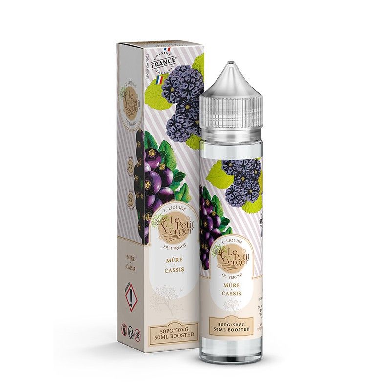 Mûre Cassis 50ml - Le Petit Verger - Savourea - 0mg - Viking Vape