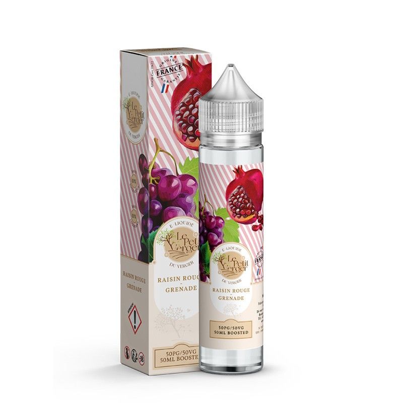 Raisin Rouge Grenade 50ml - Le Petit Verger - Savourea - 0mg Raisin Rouge Grenade 50ml - Le Petit Verger - Savourea - 0mg - Viking Vape