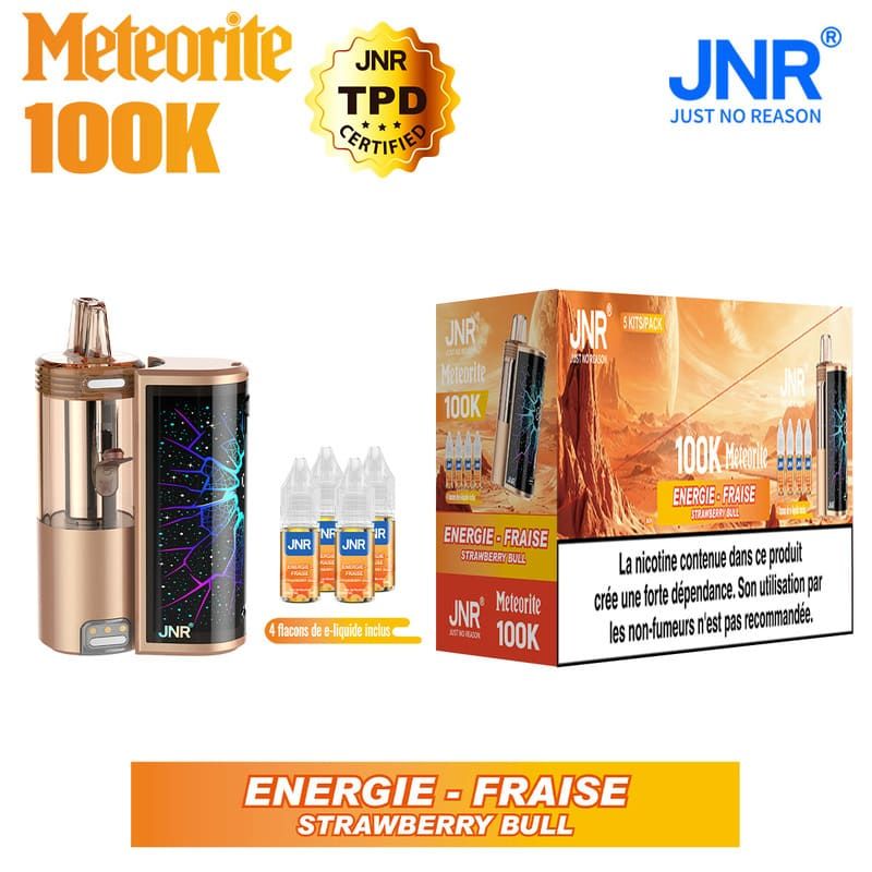 Meteorite 100K + 4x10ml 20mg - JNR Meteorite 100K + 4x10ml 20mg - JNR - Viking Vape