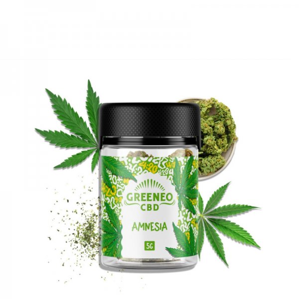 Amnesia Fleur de CBD (5g) - Greeneo Amnesia Fleur de CBD (5g) - Greeneo - Viking Vape