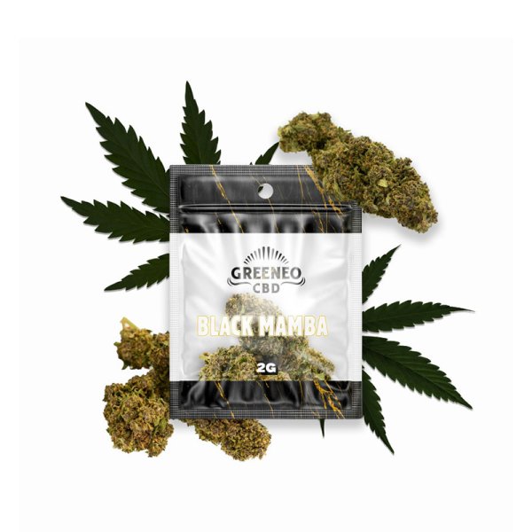 Black Mamba Fleur de CBD (2g) - Greeneo Black Mamba Fleur de CBD (2g) - Greeneo - Viking Vape