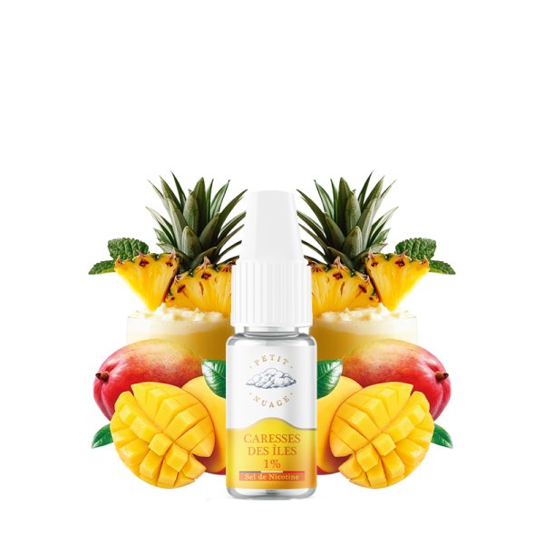 Caresses des îles Nic Salts 10ml - Petit Nuage Caresses des îles Nic Salts 10ml - Petit Nuage - Viking Vape