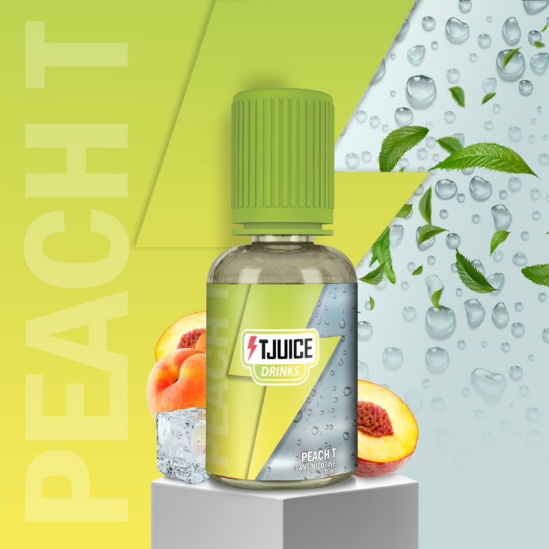 Concentré Peach T 30ml - TJuice Drinks Concentré Peach T 30ml - TJuice Drinks - Viking Vape