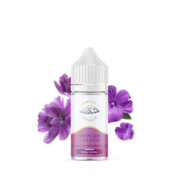 Concentré Sironade Violette 30ml - Petit Nuage Concentré Sironade Violette 30ml - Petit Nuage - Viking Vape