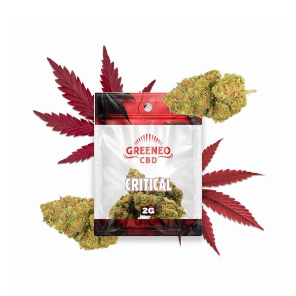 Critical Fleur de CBD (2g) - Greeneo Critical Fleur de CBD (2g) - Greeneo - Viking Vape