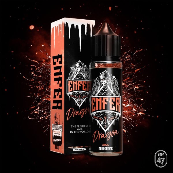 Dragon 0mg 50ml - ENFER Dragon 0mg 50ml - ENFER - Viking Vape