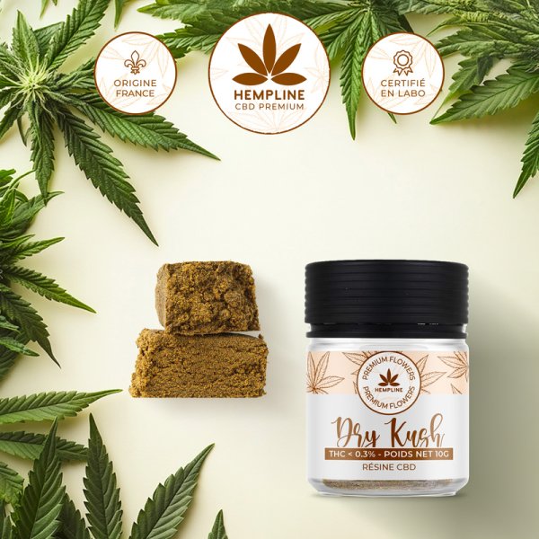 Dry Kush Résine (10g) - Hempline Dry Kush Résine (10g) - Hempline - Viking Vape