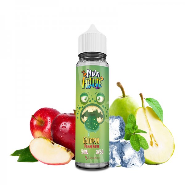 Galopin Pomme Poire 0mg 50ml - Liquideo Multifreeze Galopin Pomme Poire 0mg 50ml - Liquideo Multifreeze - Viking Vape