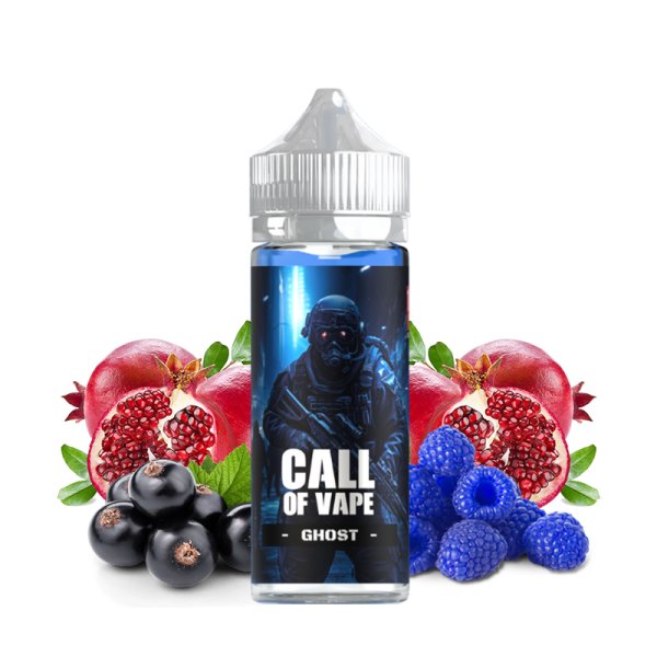 Ghost 0mg 100ml - Call Of Vape by Cloud Vapor - Viking Vape