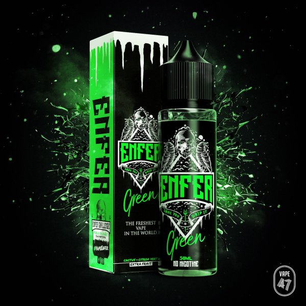 Green 0mg 50ml - ENFER Green 0mg 50ml - ENFER - Viking Vape
