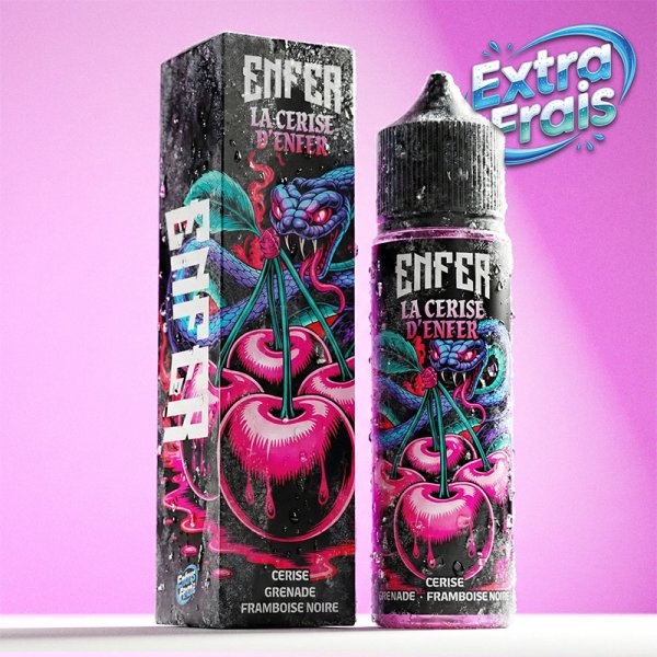 La Cerise d'ENFER 0mg 50ml - Les Fruits d'ENFER by ENFER La Cerise d'ENFER 0mg 50ml - Les Fruits d'ENFER by ENFER - Viking Vape