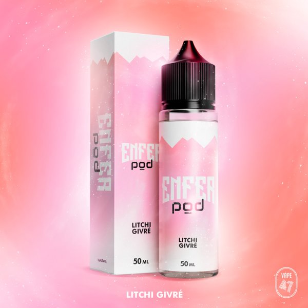 Litchi Givré 0mg 50ml - ENFER POD by ENFER - Viking Vape