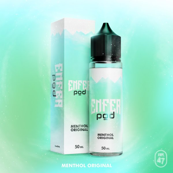 Menthol Original 0mg 50ml - ENFER POD by ENFER Menthol Original 0mg 50ml - ENFER POD by ENFER - Viking Vape