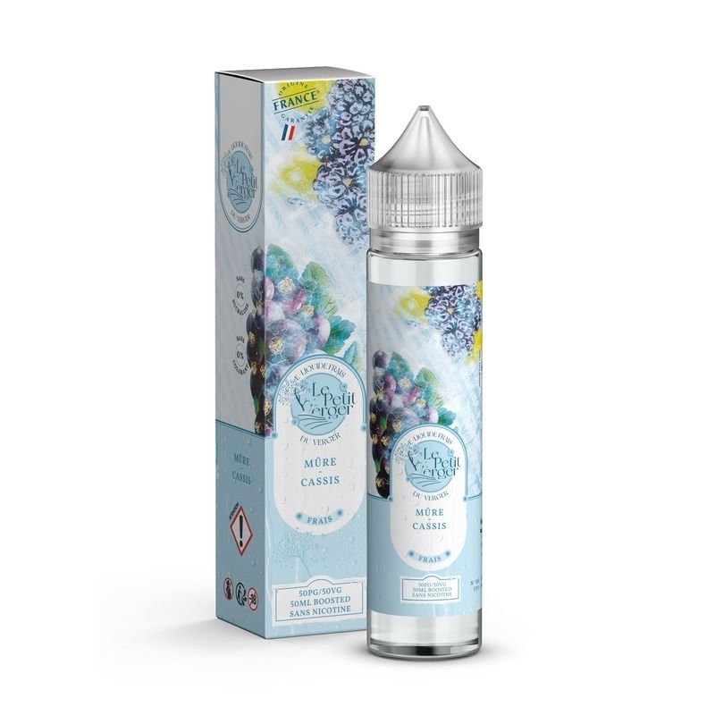 Mûre Cassis 50ml - Le Petit Verger Frais - Savourea - 0mg - Viking Vape