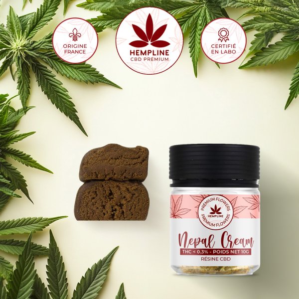 Nepal Cream Résine (10g) - Hempline Nepal Cream Résine (10g) - Hempline - Viking Vape