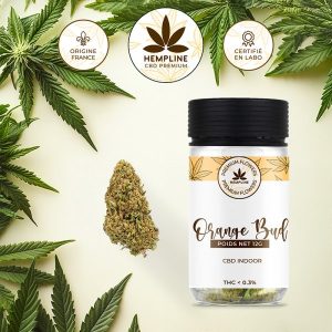 Orange Buds Fleur de CBD (12g) - Hempline - Viking Vape