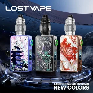 PACK CENTAURUS M200 5ML NEW COLORS - LOST VAPE - Viking Vape