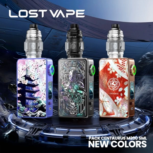 PACK CENTAURUS M200 5ML NEW COLORS - LOST VAPE PACK CENTAURUS M200 5ML NEW COLORS - LOST VAPE - Viking Vape