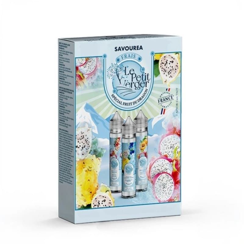 Pack 3x50ml - 0mg - Fruit du Dragon - Le Petit Verger Frais Pack 3x50ml - 0mg - Fruit du Dragon - Le Petit Verger Frais - Viking Vape