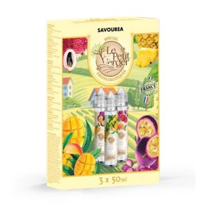 Pack 3x50ml - 0mg - Fruits Exotiques - Le Petit Verger - Viking Vape