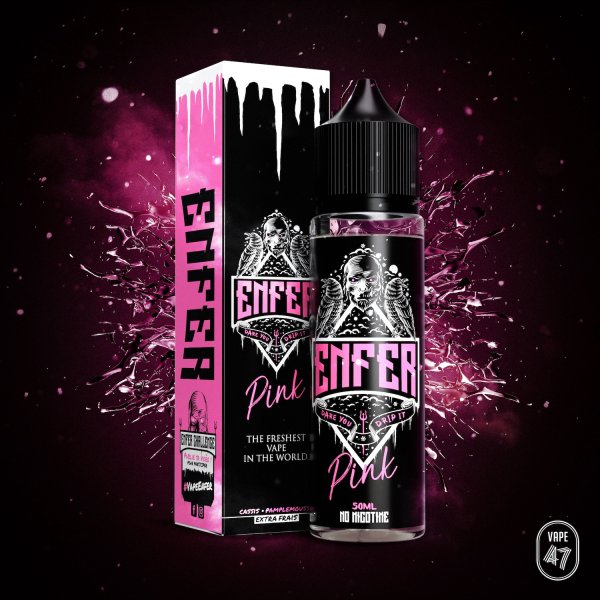 Pink 0mg 50ml - ENFER Pink 0mg 50ml - ENFER - Viking Vape
