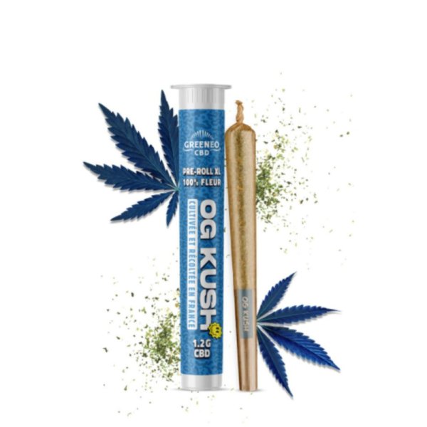 Pre-roll CBD Og Kush (1pc) - Greeneo Pre-roll CBD Og Kush (1pc) - Greeneo - Viking Vape