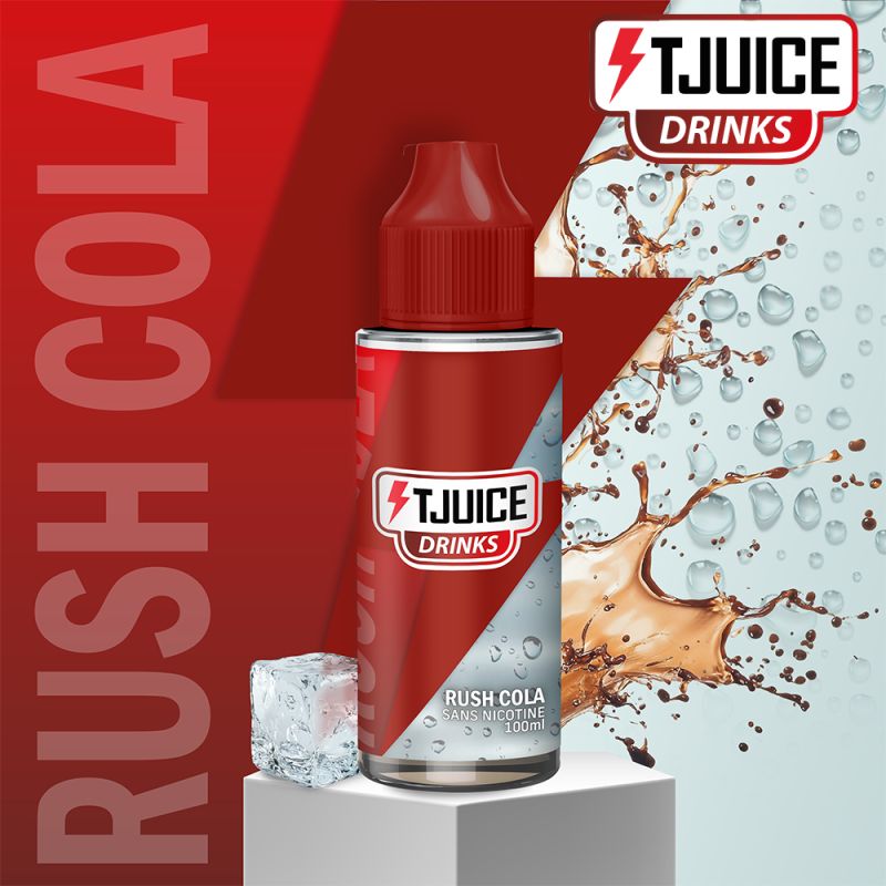 Rush Cola 100ml - TJuice Drinks Rush Cola 100ml - TJuice Drinks - Viking Vape