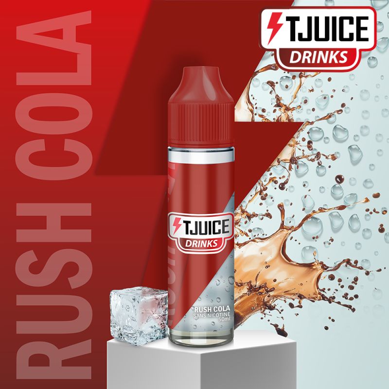 Rush Cola 50ml - TJuice Drinks Rush Cola 50ml - TJuice Drinks - Viking Vape