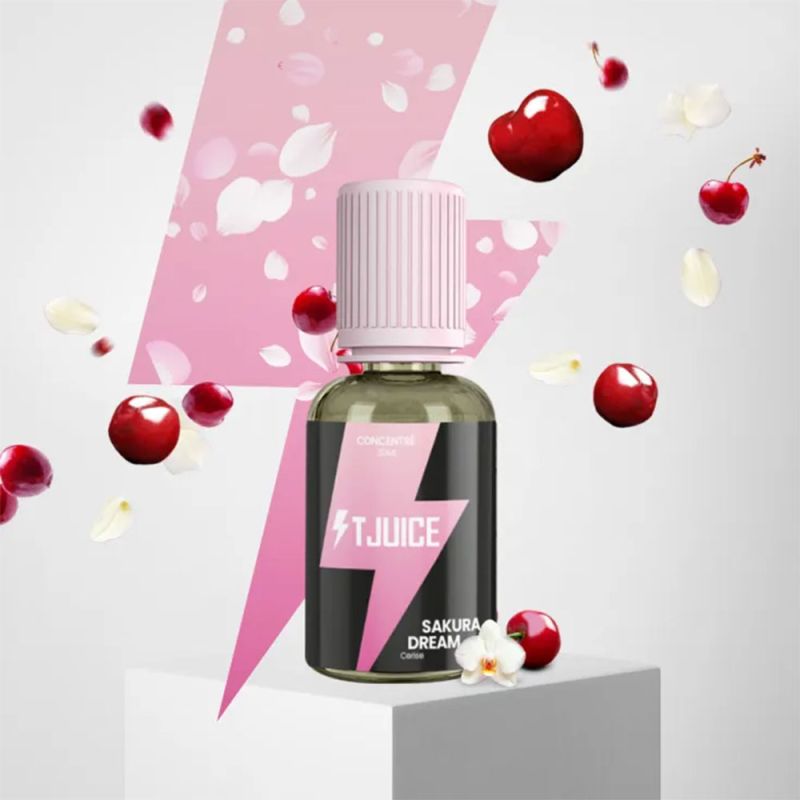 Sakura Dream 30ml Concentré - TJuice New collection Sakura Dream 30ml Concentré - TJuice New collection - Viking Vape