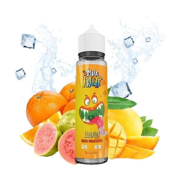 Salopiot Orange Mangue Goyave 0mg 50ml - Liquideo Multifreeze Salopiot Orange Mangue Goyave 0mg 50ml - Liquideo Multifreeze - Viking Vape