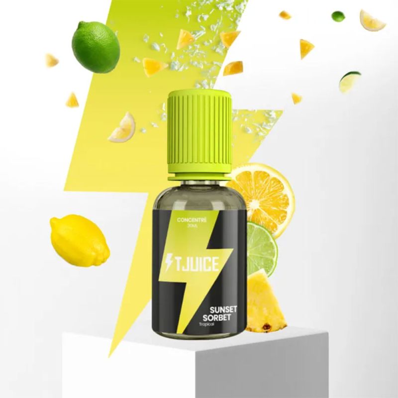 Sunset Sorbet 30ml Concentré - TJuice New collection Sunset Sorbet 30ml Concentré - TJuice New collection - Viking Vape