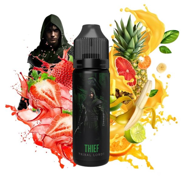 Thief (Fruit Tropical/Fraise) 0mg 50ml - Tribal Lords by Tribal Force Thief (Fruit Tropical/Fraise) 0mg 50ml - Tribal Lords by Tribal Force - Viking Vape