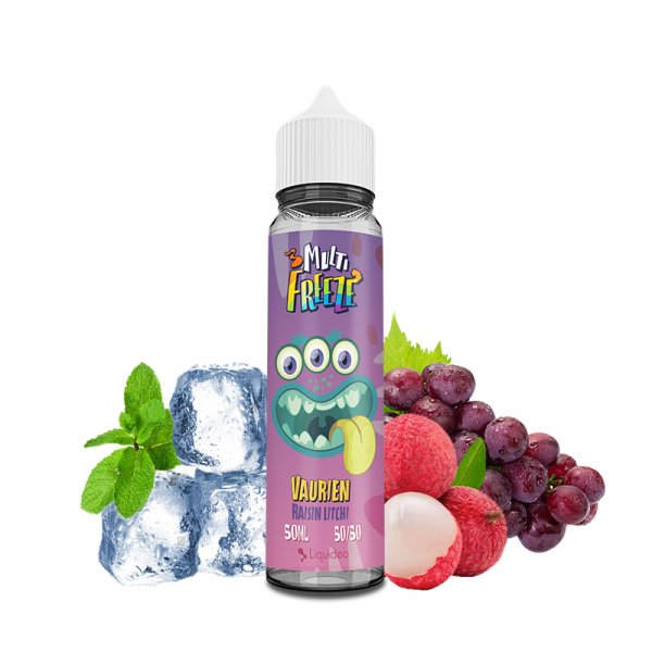 Vaurien Litchi Raisin 0mg 50ml - Liquideo Multifreeze Vaurien Litchi Raisin 0mg 50ml - Liquideo Multifreeze - Viking Vape